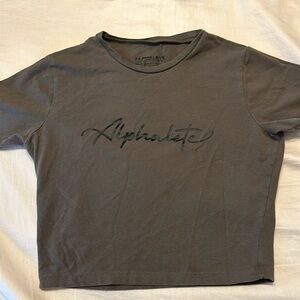 Alphalete Brown Crop top